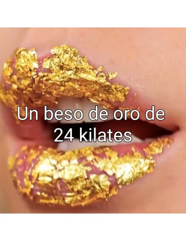 EL BESO DE "ORO" DE 24 KILATES